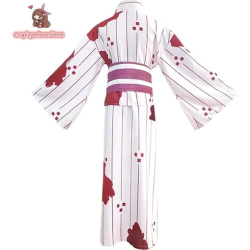 Demon Slayer: Kimetsu no Yaiba Kamado Tanjirou kimono Kamado Nezuko Cosplay Carnaval Costume Halloween Christmas Costume