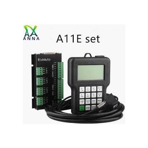 RichAuto DSP A11 CNC controller A11S A11E 3 axis Controller remote For CNC Router HYCNC DSP Controller
