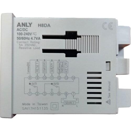ANLY H8DA Multifunction Digital Counter / Timer Time Relay