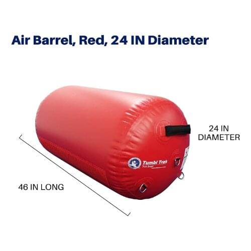 Colorful Inflatable air roll for Gymnastics beginner use for lower back action gymnastics equipment