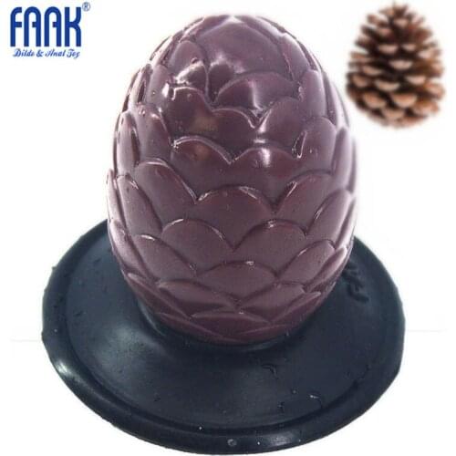 NNSX Pine Cone Shape Penis Realistic Plant Style Dildo Special Experience Waterproof Health Material For Women Men Masturbation