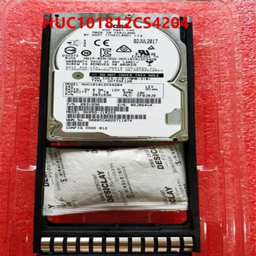 Original New HDD For Hgst 1.2TB 2.5" SAS 12 Gb/S 64MB 10000RPM For Internal HDD For Server HDD For HUC101812CS4204 5552789-P