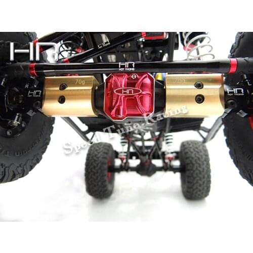 Front axle brass counterweight for 1/10 Axial SCX10II 90046 90047