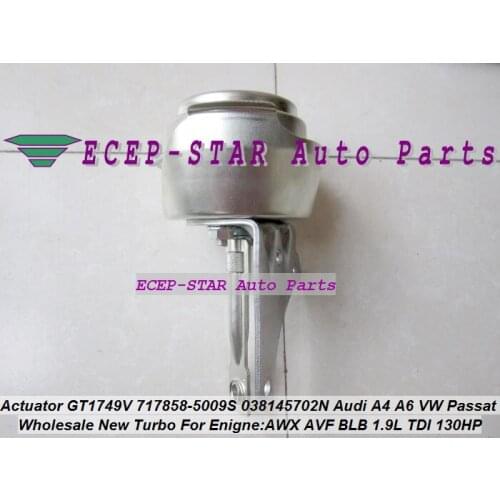 Turbo Wastegate Actuator GT1749V 717858-5009S 717858 717858-0005 717858-0006 717858-0007 For Audi A4 A6 VW Passat B6 AVF BLB 1.9