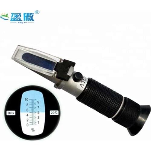Hand-held Brix meter 0-10% sugar percentage concentration refractometer refractometer fruit drink sweetness meter sugar meter