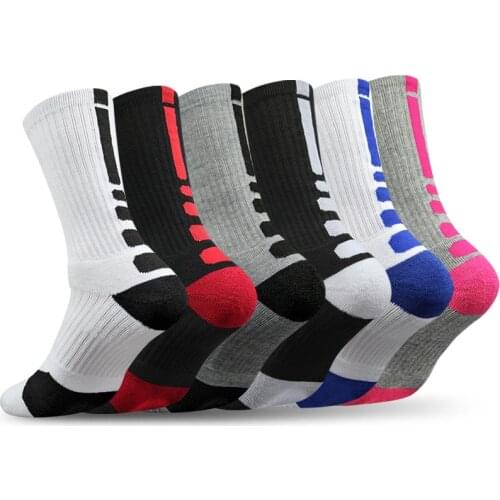 Sports Anti Slip Socks Running Compression Stockings Men Women Basketball Socks for Marathon Cycling Riding Breathable Socks