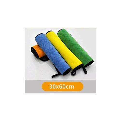 Thick Plush microfiber towel car washing accessories super absorbent car cleaning retail fabric for Jepp car