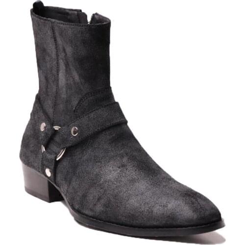 Мужские ботинки челси Tuziblobo China At AliExpress