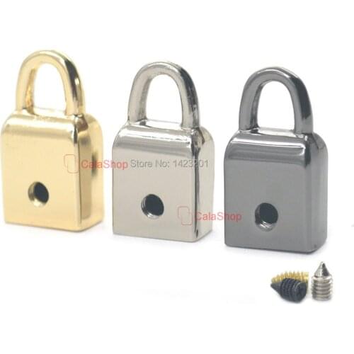 5/25/60/100 Pcs / Lot Alloy Square Small Bell Stopper Cord Ends Lock For Wrist Leather Jewelry Pendant DIY Accessories