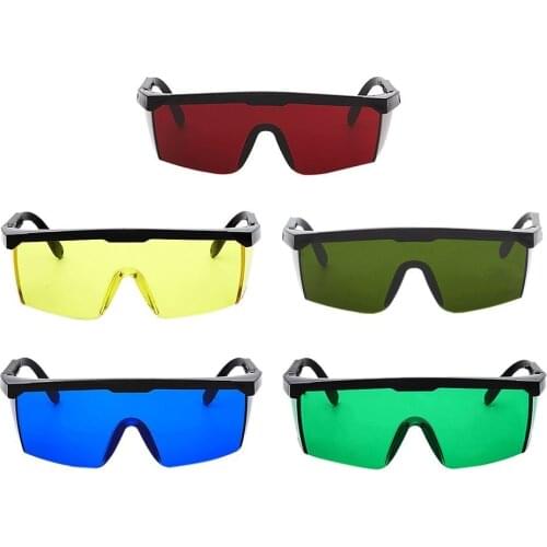 Laser Protect Safety Glasses PC Eyeglass Welding Laser Eyewear Eye Protective Goggles Unisex Black Frame Lightproof Glasses