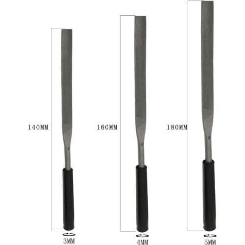 Needle File Set Diamond File With Plastic Handle For Woodworking Metal Glass Stone Polishing Carving Craft Tool