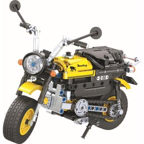 2020 New Technic Creator Motorbike Moto Building Blocks Motorcycle Model Sets Bricks Classic For Children Toys Gift