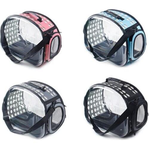 EVA Transparent Package Transparent Pet Cat Dog Carrier Bag Pet Travel Bag Portable Breathable Bags Outside Cats Backpacks
