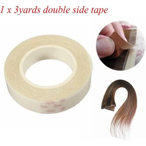 1/2/5/10 Pcs Finest Quality Lace Wig Glue Tape For Hair Extension Double Sider Glue Tape Human Real Hair With Super Tape