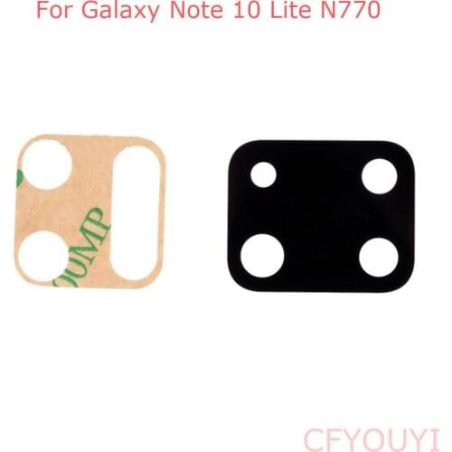 1~5pcs New Back Rear Camera Lens Cover with Adhesive Sticker For Samsung Galaxy Note 10 Lite N770