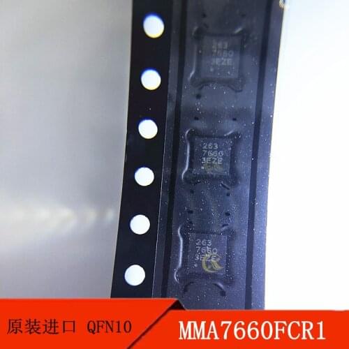5PCS MMA7660FCR1 QNF10 I2C 7660+/-1.5 G3 axis acceleration sensor original products