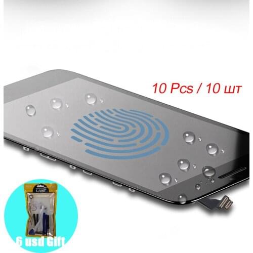 10 PCS for Apple iPhone 6 6S 8 LCD Display on the 6 6S 8 Screen Replacement for iPhone6 Touch Screen Digitizer Assembly
