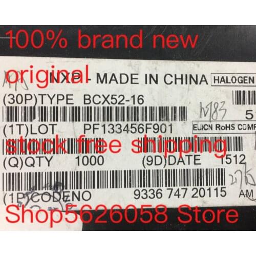 BCX52-16 SOT89 100% new original 30PCS-1000PCS/LOT STOCK