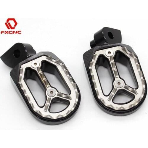 CNC Aluminum Dirt Bike Footpeg Footest Foot Peg For YAMAHA YZ 85 125 250 YZ250F YZ426F YZ450F WR250F WR400F WR426F WR450F