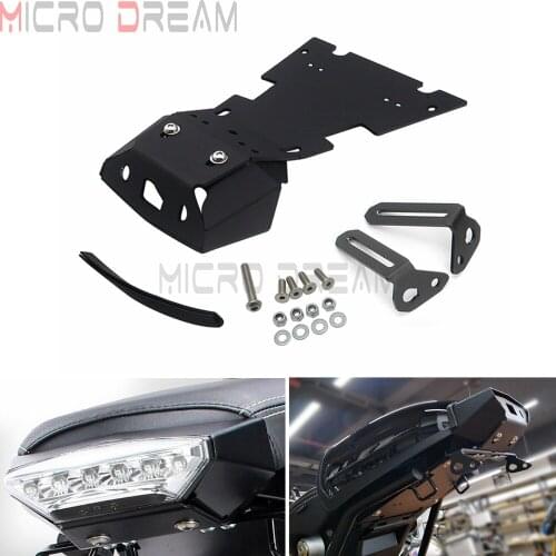 Motorcycle License Plate Holder Mount Tail Rear Bracket For BMW R NINE T Racer Scramble Urban 2014-2017 Fender Eliminator Kit