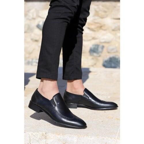 Ayakland P204 100 Leather Classic Men 'S Shoes