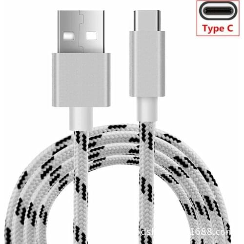Short 0.25M Type C USB Cable 2A Fast Charger Nylon Cord for HTC U11 Life U12 10 BOLT Moto G6 LG G7 alcatel 7 5 Google Pixel 2 3