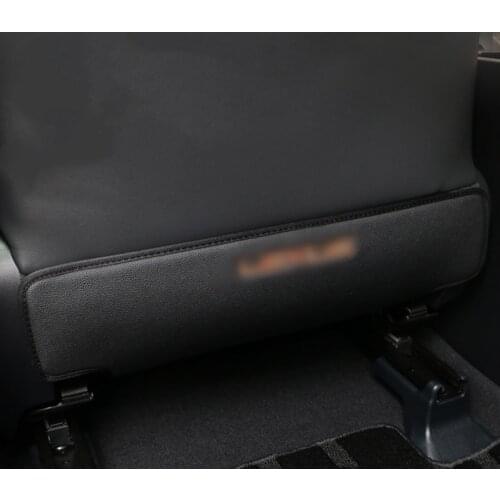 For Lexus NX ES CT RX UX Car Seat Kick Pad Interior Pu Leather Protection Mat Decoration Styling Modification Accessories