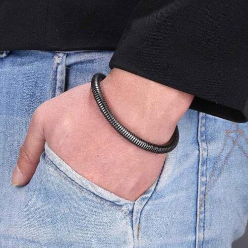 New Fashion Jewelry Accessories Bracelet Men Wristband Cuff Bracelets Lobster Claw Clasp For Women Bangles GS0078