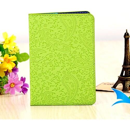 Lavender Passport Cover Women Fashion Cute Case Passport Travel Document Passport Organizer Pu Leather Protector Pasport Case