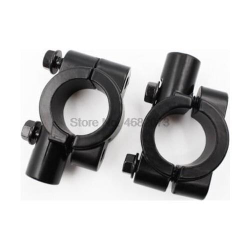 By DHL or Fedex 200pcs Motorcycle 7/8"(22mm) Handle Bar Mirror Mount Holder Clamp Adaptor 8/10MM for Universal Motorcycle Bike