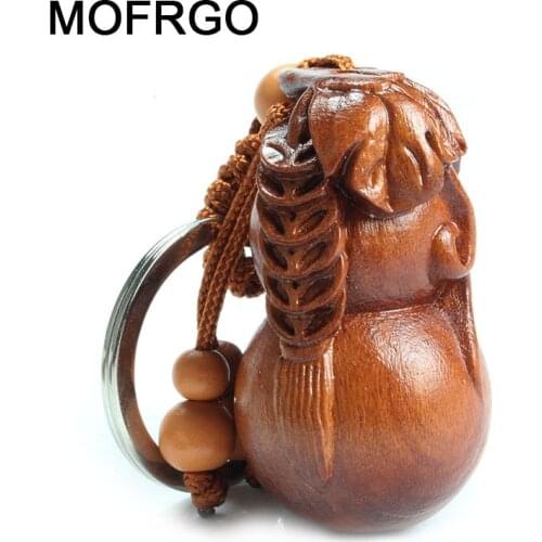 Peach Tree Wood Products Gourd Keychain Buddhist Car Key Ring Keychain Amulet Pendant All The Best A Thriving Business