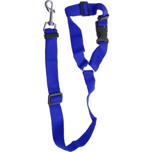 Pet Products Cat Dog Pet Safety Seat Belt Clip for Car Vehicle Adjustable Harness Lead Dog Leash 360 Degree Rotation