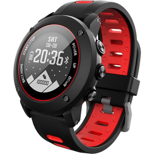 Smart Watch GPS Heart Rate Monitoring IP68 Waterproof Professional Outdoor Sports Watch Barometer Temperature Compass Smartwatch
