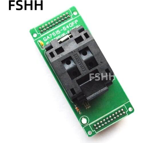 GA7515-64QFP Programmer Adapter TQFP64 QFP64 IC Test Socket