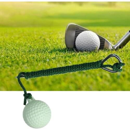 Rope Golf Ball Hit Shot Putting Training Practice Aid Swing Sports Practice A21 20 Dropship