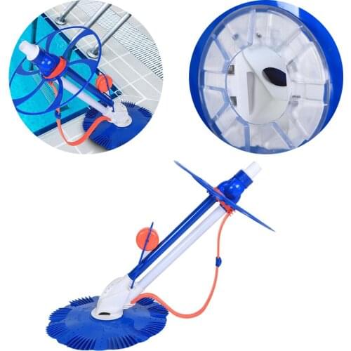 In-ground/ Above Ground Pool Vacuum Cleaner Powerful Suction Sweeper Cleaner with 12 Flexible Hoses