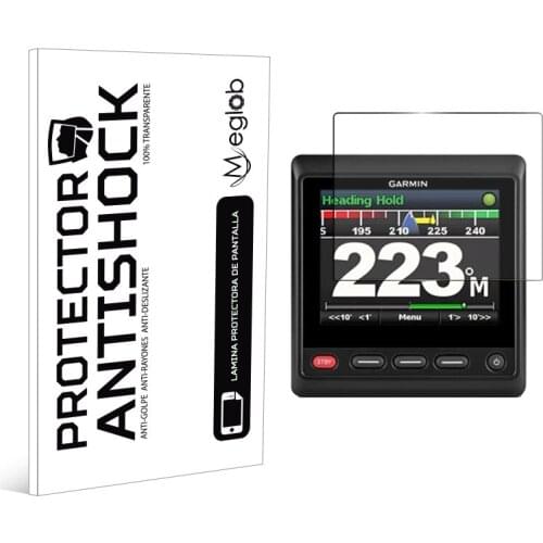 Screen Anti-shock protector Anti-scratch Anti-Shatter compatible with Garmin GHC 20 Marine