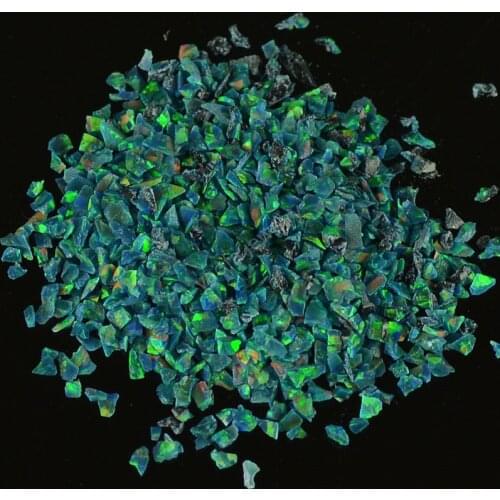 10 g/lot) wholesale price OP35 synthetic opal crushed/opal chips for nail art for jewelry making in 78 colors