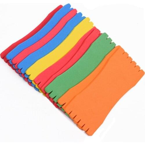 10Pcs/Lot 14cm Length EVA Colorful Lightweight Portable Fishing Winding Line Board Fishing Tackle Tools Accessories