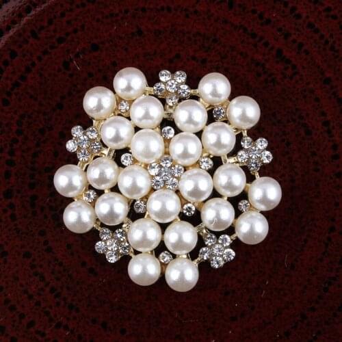 30pcs/lot 2colors Crystal Flatback Buttons for Kids Girls Hair Accessories Acrylic Rhinestone Buttons Center Wholesale DIY Craft