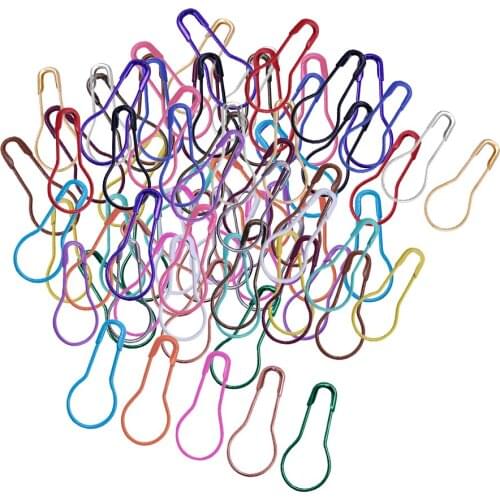 500 Safety Pins Gourd Shape Coilless Fastener for Garment Sewing Tag