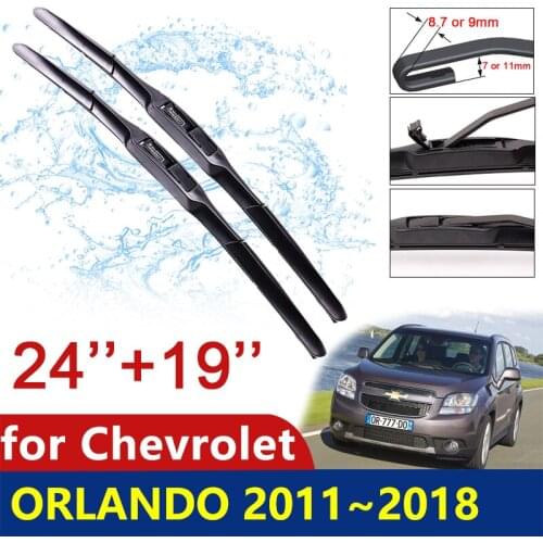 Car Wiper Blades Windshield for Chevrolet Orlando 2011~2018 2012 2013 2014 2015 2016 2017 Front Window Windscreen Accessories