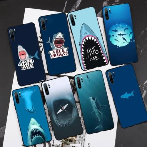 Ocean Whale Sharks fish Phone Case For Huawei P20 P30 P40 lite Pro P Smart 2019 Mate 10 20 Lite Pro Nova 5t