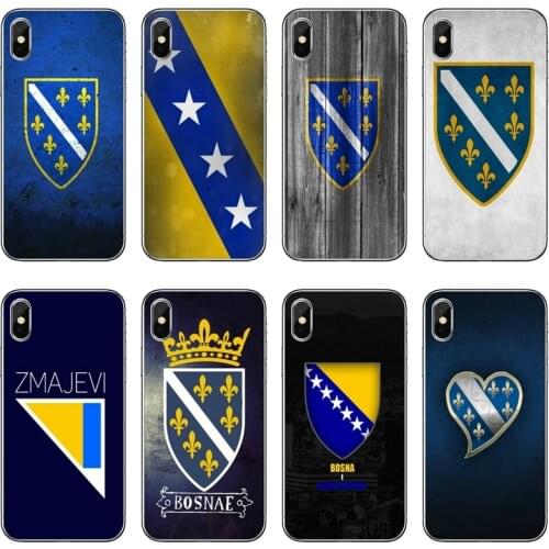 Bosnia and Herzegovina Flag Accessories Phone Case For Huawei P30 P20 Pro P10 P9 P8 Lite Y5 Y6 Y7 Y9 P Smart Plus 2018 2019