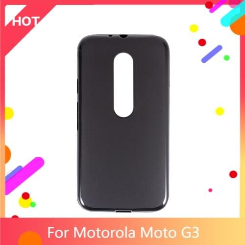 Moto G3 Case Matte Soft Silicone TPU Back Cover For Motorola Moto G3 Phone Case Slim shockproof