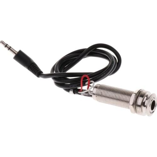 Soundhole Preamp End Pin Pickup Set w/ Volume Tone Control for Guitar