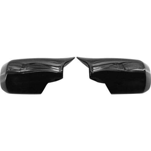 Carbon Fiber/Gloss Black Rearview Car Parts Side Mirror Cover For BMW E46 E39 325i 330i 530i 525i Sedan/Touring/compact/Sedan