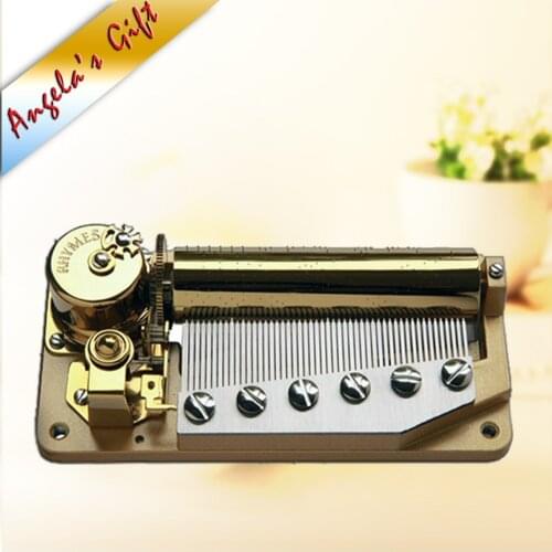 50 notes luxury music box mechanism, musical movements, unusual gifts for christmas/ birthday, home decor