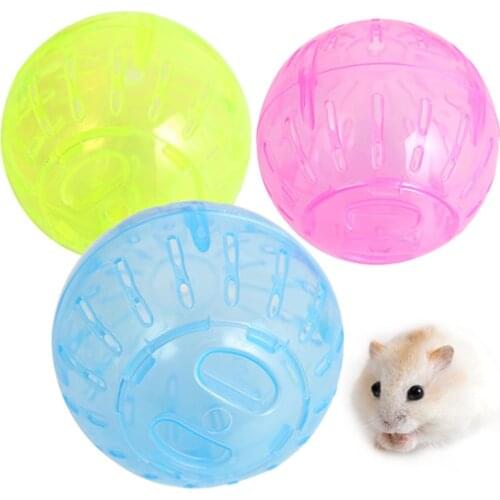 Hamster Ball Pet Toy Fitness Ball Hamster Rodent Jogging Exercise Play Plastic Fans You Ball Hamster Gerbil