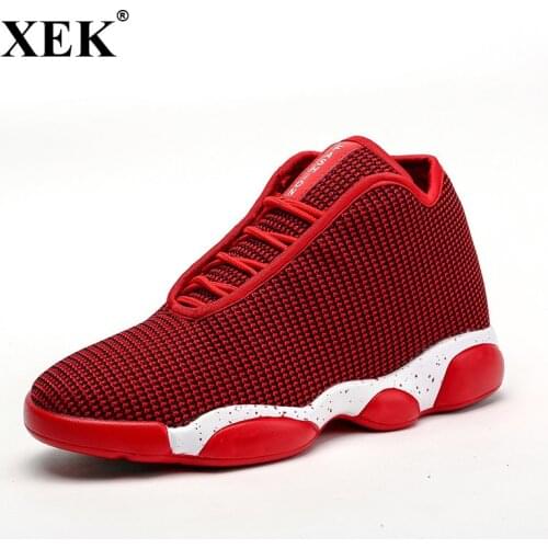 XEK 2018 New Unisex Running Sneakers For Men Women Trainers Authentic Shoes Classic Retro Comfortable Thick Bottom Shoes JH72